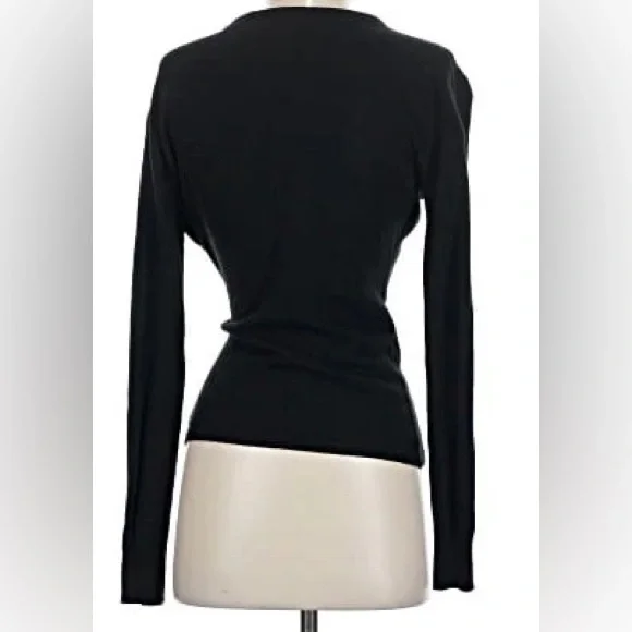 CAbi Black Wrap Sweater - Picture 2 of 5